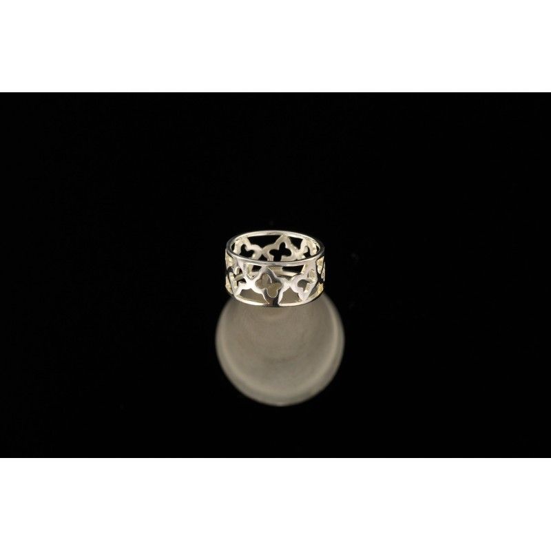 Bague papillon ajouré argent 925