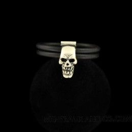 Bague tête de mort argent 925