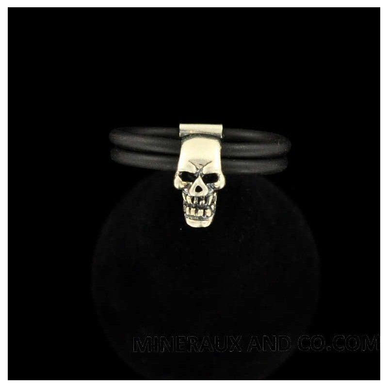 Bague tête de mort argent 925