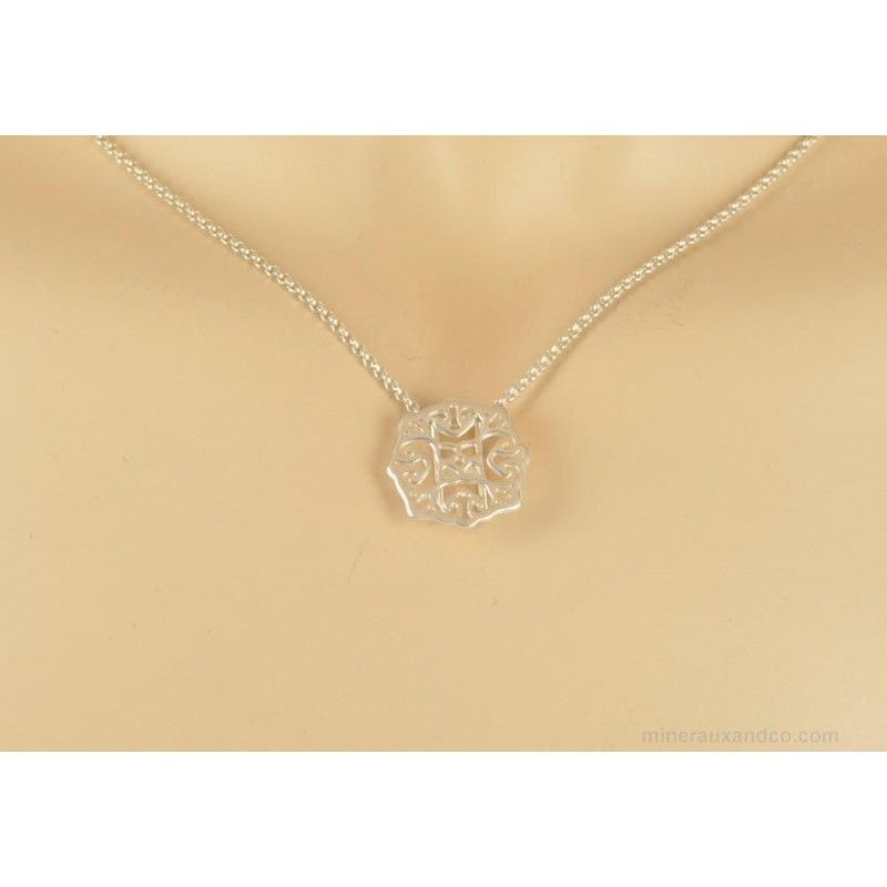 Pendentif tribal argent 925 Pendentif tribal argent 925
