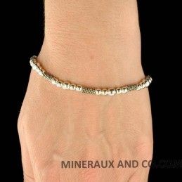 Bracelet argent 925 ethnique.