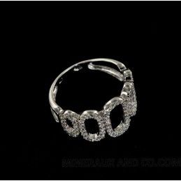 Bague love argent 925