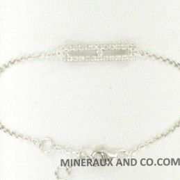 Bracelet argent et barrette