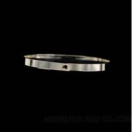 Bracelet plat argent