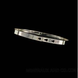 Bracelet plat argent