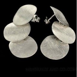 Boucles d'oreilles satellite argent 925