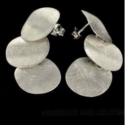 Boucles d'oreilles satellite argent 925