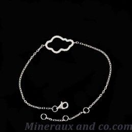 Bracelet chaine argent nuage