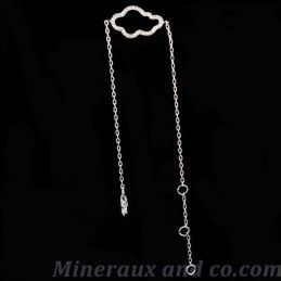 Bracelet chaine argent nuage