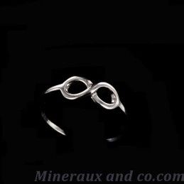 Petite bague mini infini