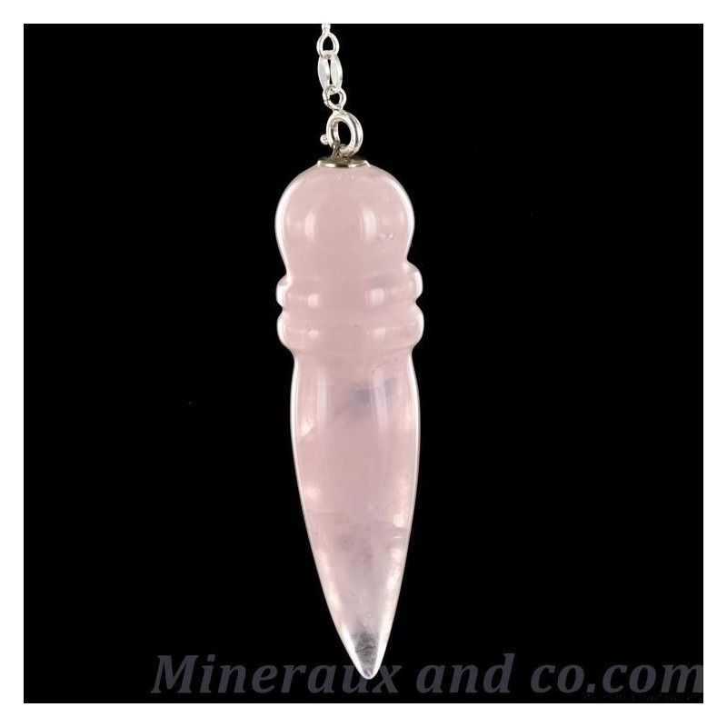 Pendule Egyptien quartz rose.