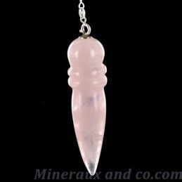 Pendule Egyptien quartz rose.