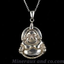 Pendentif bouddha argent 925.