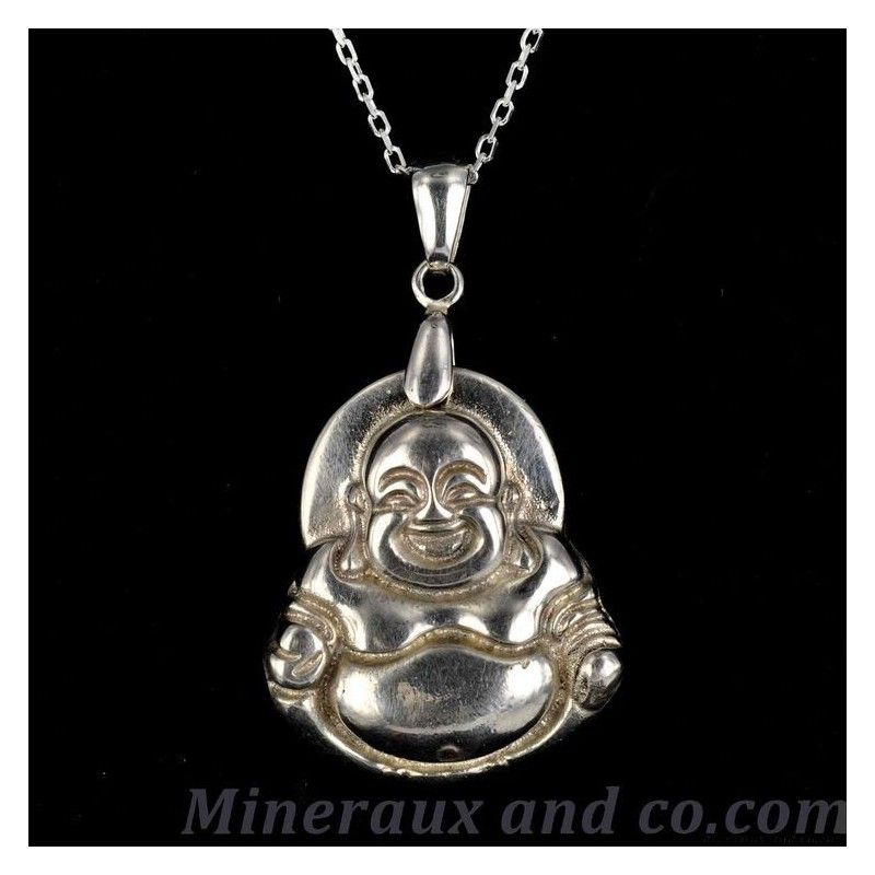 Pendentif bouddha argent 925.