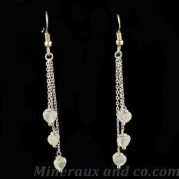 Boucles d'oreilles coeur