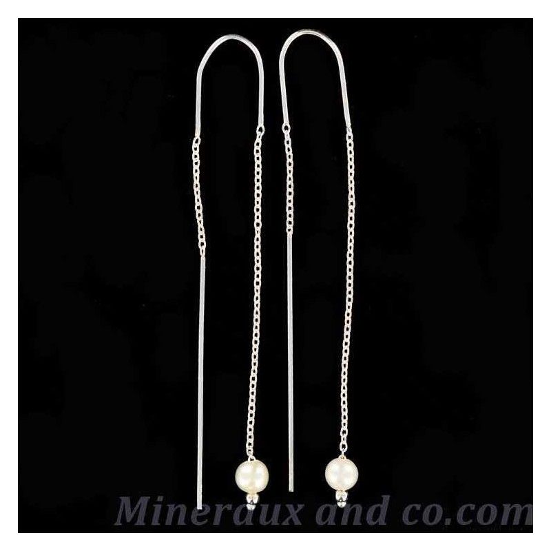 Boucles d'oreilles pendante perle Boucles d'oreilles pendante perle