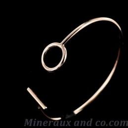 Bracelet cercle barre