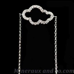 Bracelet chaine argent nuage