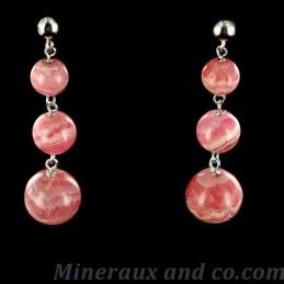 B o perles rhodochrosite