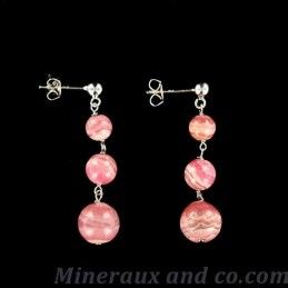 B o perles rhodochrosite