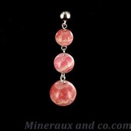 B o perles rhodochrosite