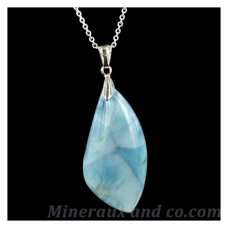 Pendentif larimar