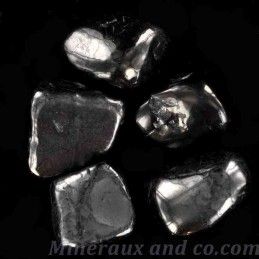 Lot de pierres shungite roulée