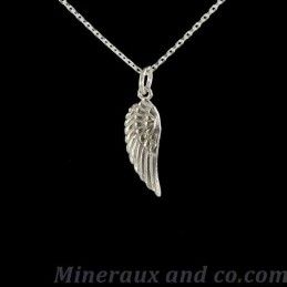 Pendentif aile d'ange argent 925.