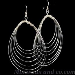 Boucles d'oreilles fils