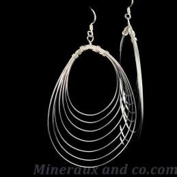 Boucles d'oreilles fils