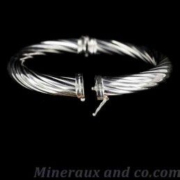 Bracelet argent massif