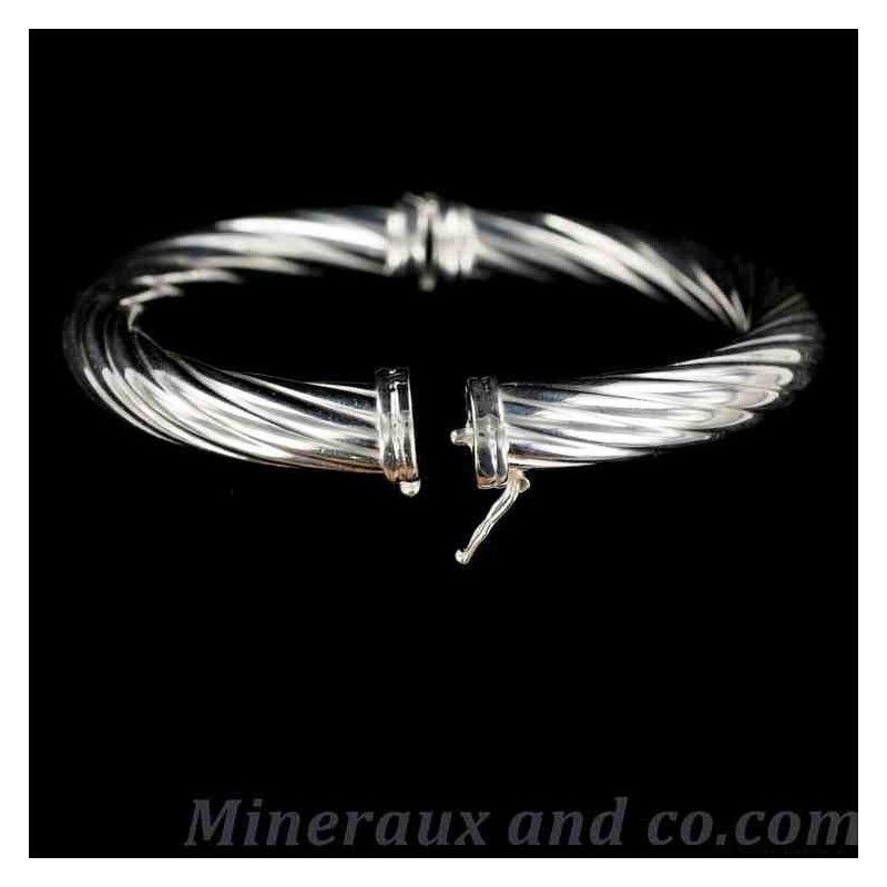 Bracelet argent massif