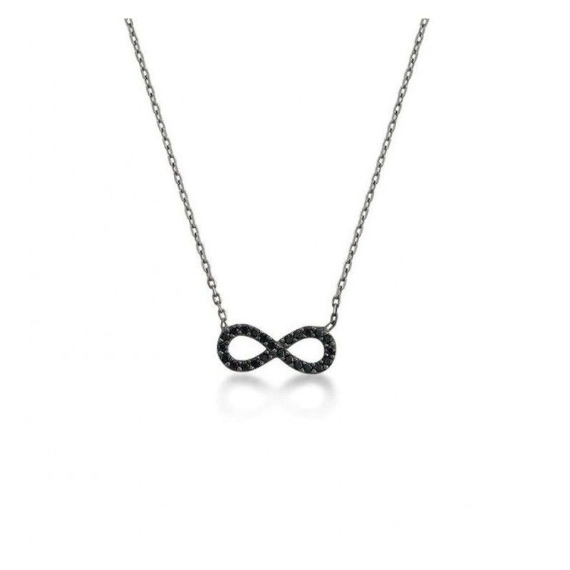 Pendentif infini et rhodium