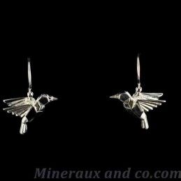 Boucles d'oreilles colibri