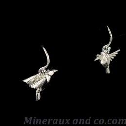 Boucles d'oreilles colibri