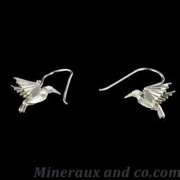 Boucles d'oreilles colibri