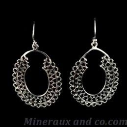 Boucles d'oreilles fleurs