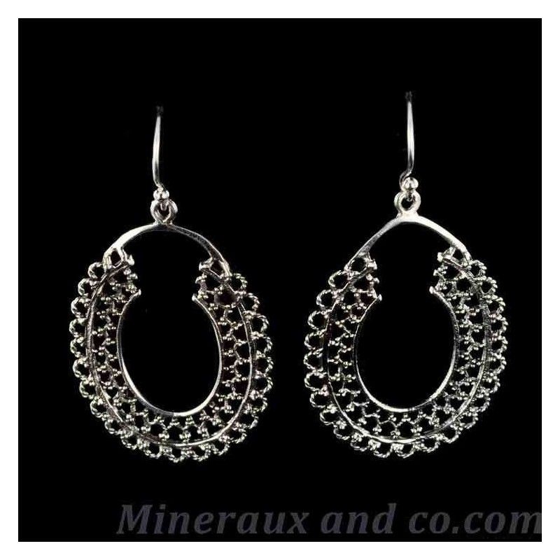 Boucles d'oreilles fleurs