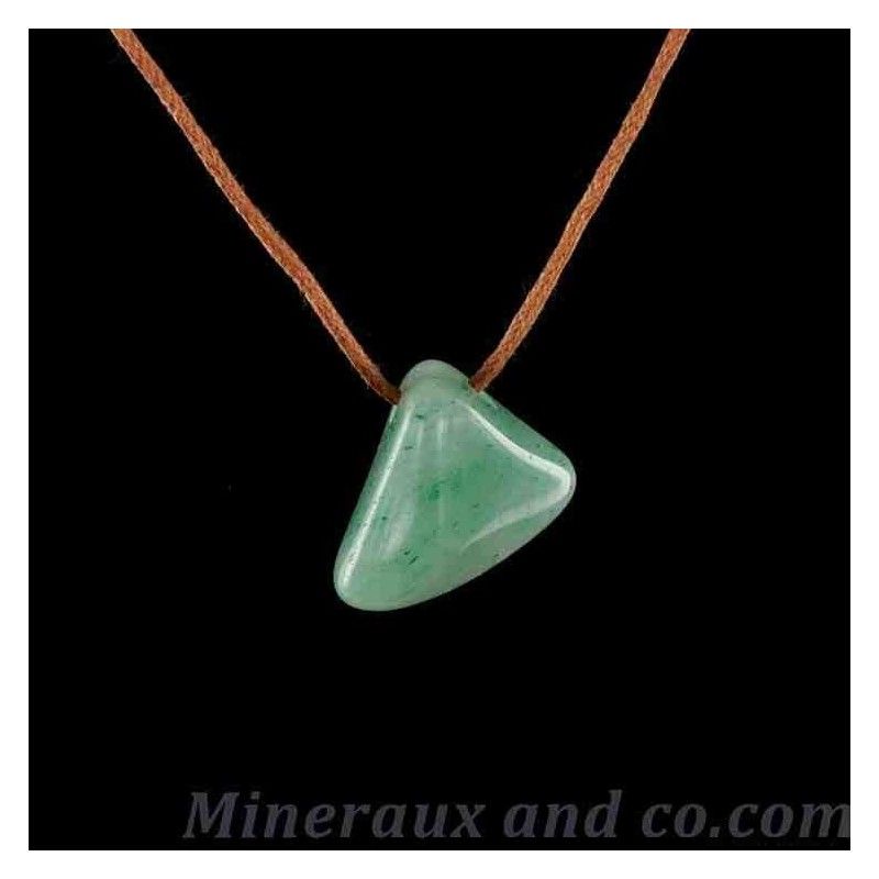 Pendentif aventurine verte