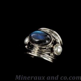 Bague labradorite