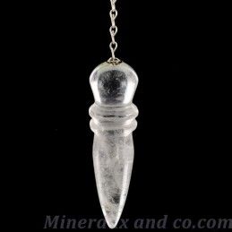 Pendule Egyptien cristal de roche.