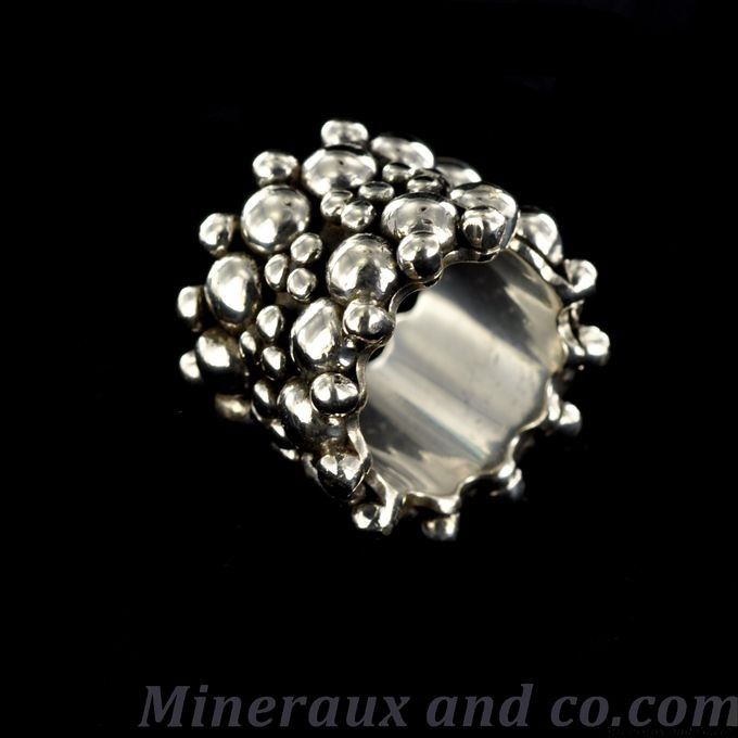 Bague En Argent Massif 925 - Occasion, Style Simple Et élégant, Fabrication Française