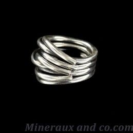 Petite bague fil argent