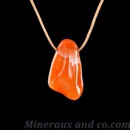 Pendentif agate de couleur