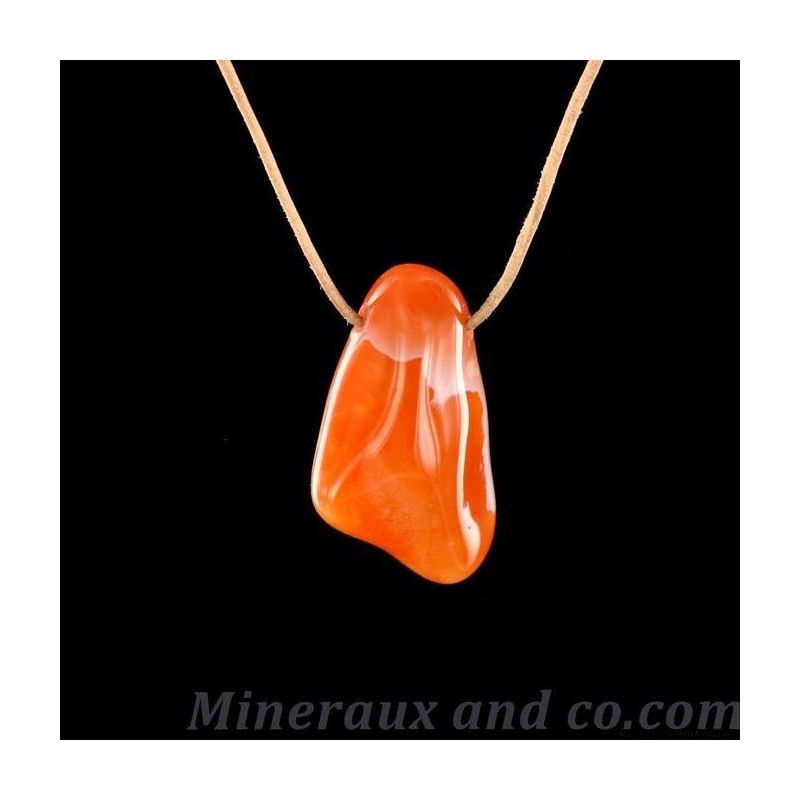 Pendentif agate de couleur