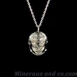 Pendentif bouddha Cambodgien argent 925