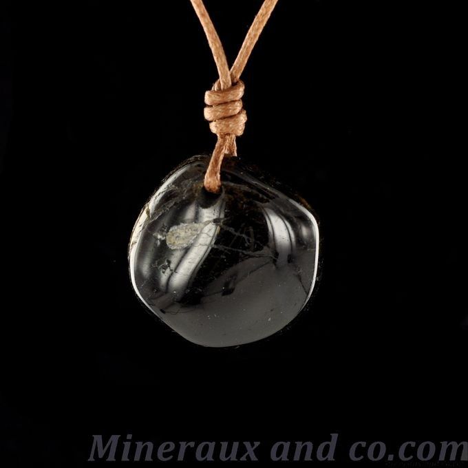 Bracelet Homme En Onyx Noir Naturel - Perles Tressées - Neuf Avec étiquettes