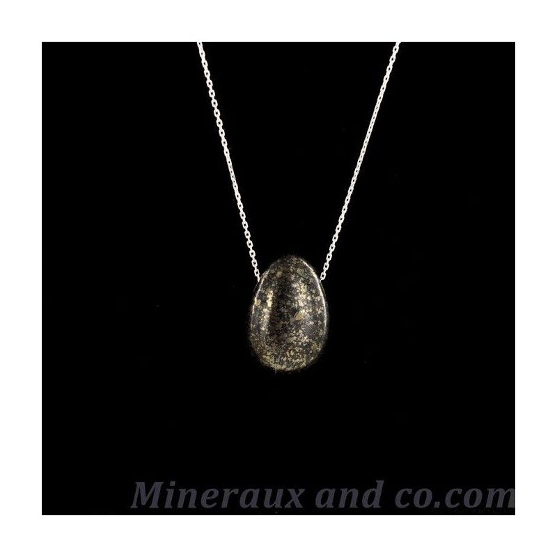 Pendentif pyrite et magnétite