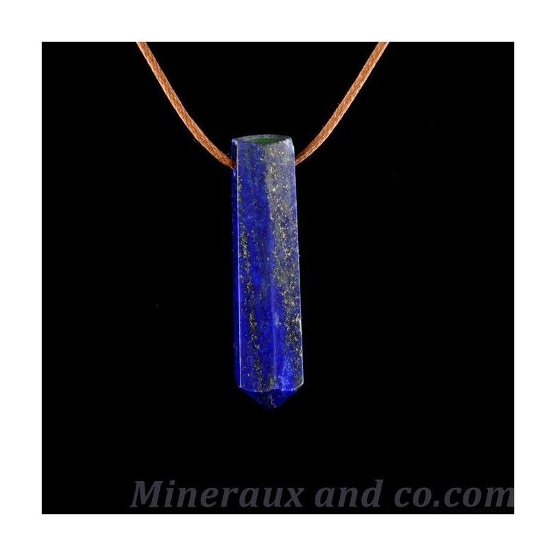 Pendentif uni pointe Lapis Pendentif uni pointe Lapis