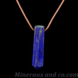 Pendentif uni pointe Lapis